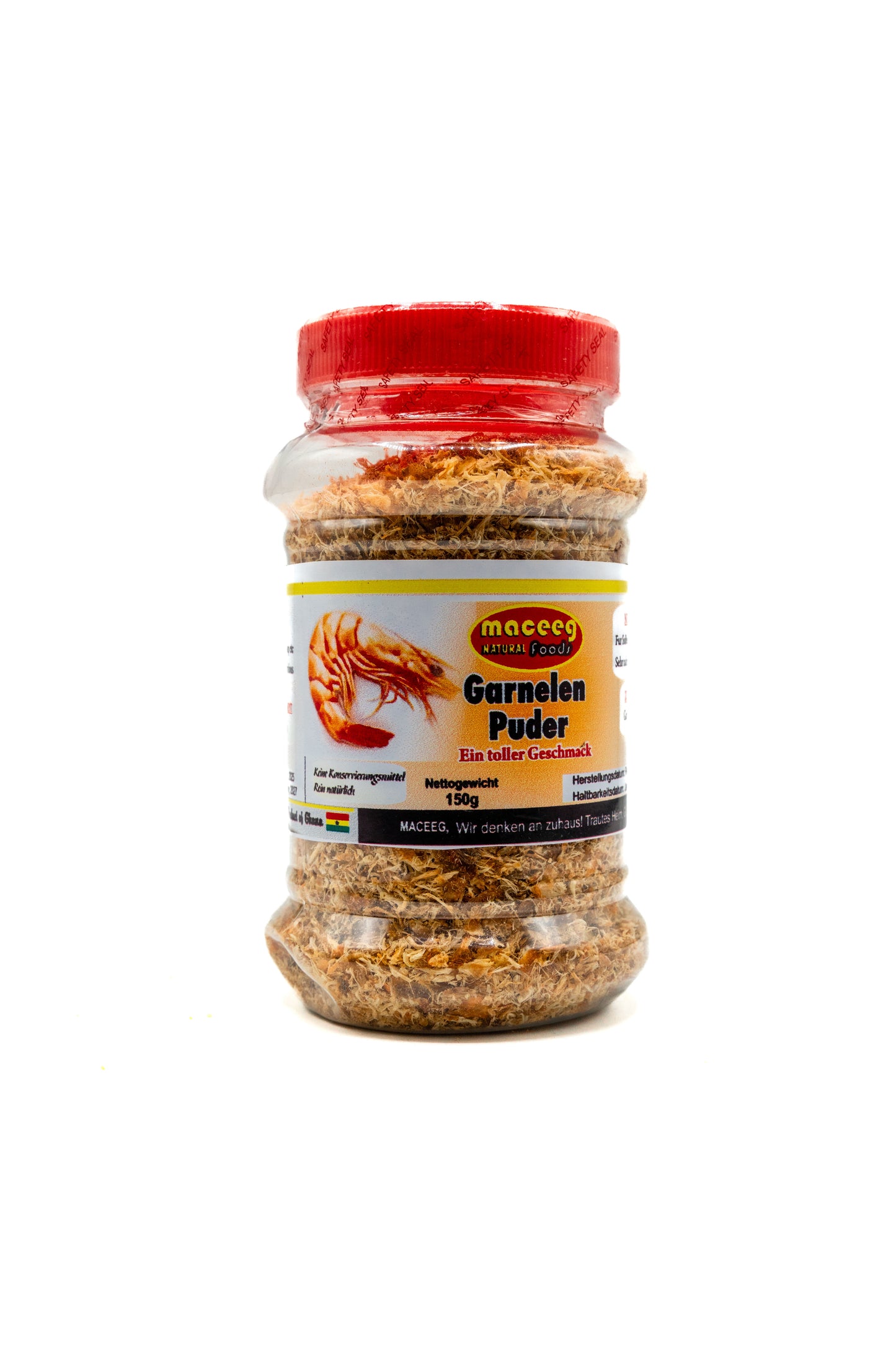 Maceeg Garnelenpuder – 150 g (Shrimp Powder aus Ghana)