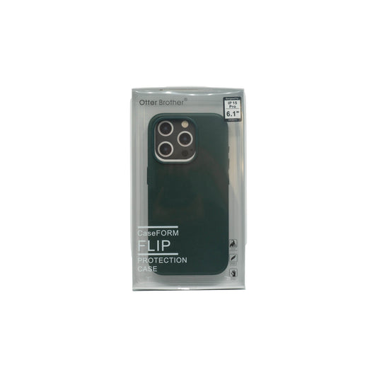 Premium Handyhülle für iPhone 15 Pro – Stilvolle Leder-Optik & Rundumschutz