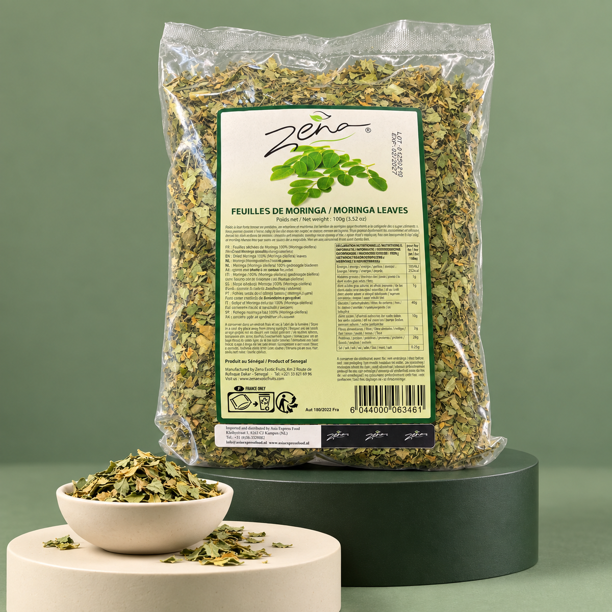 Zena Moringa-Blätter 100 g