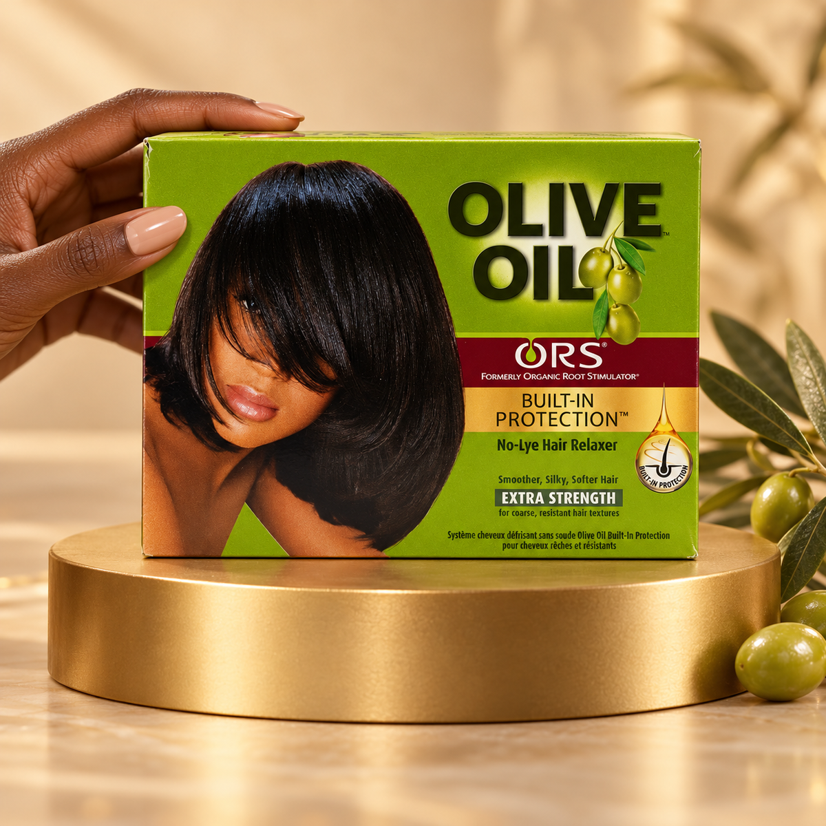 ORS Olive Oil No-Lye Hair Relaxer – Normal
