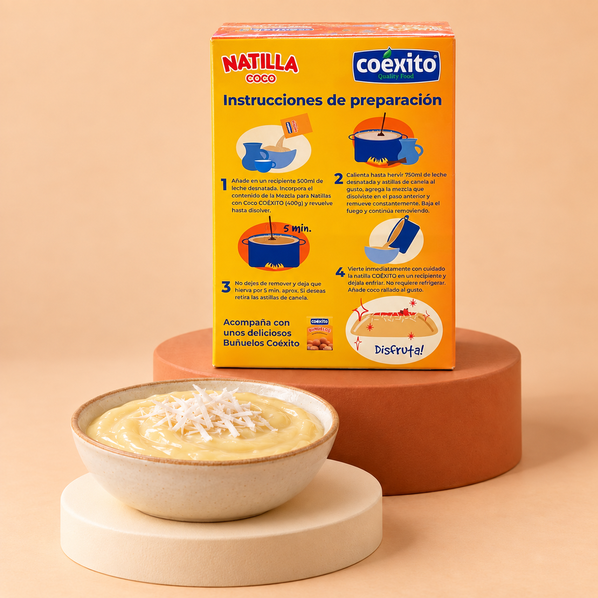Coexito Natilla Coco Kokospudding-Mischung 400 g