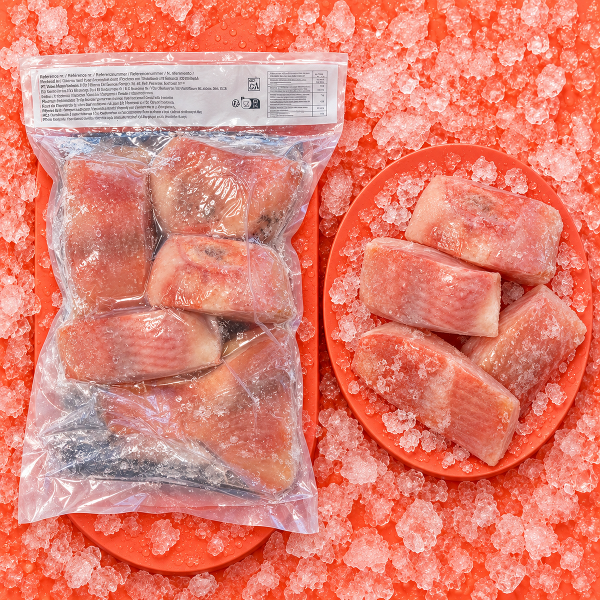 Perfit Rote Tilapiastücke 1 kg