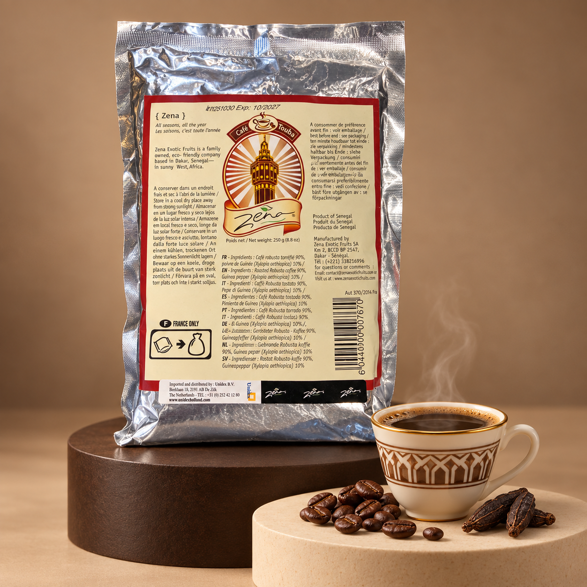 Zena Café Touba – Gewürzkaffee 250 g