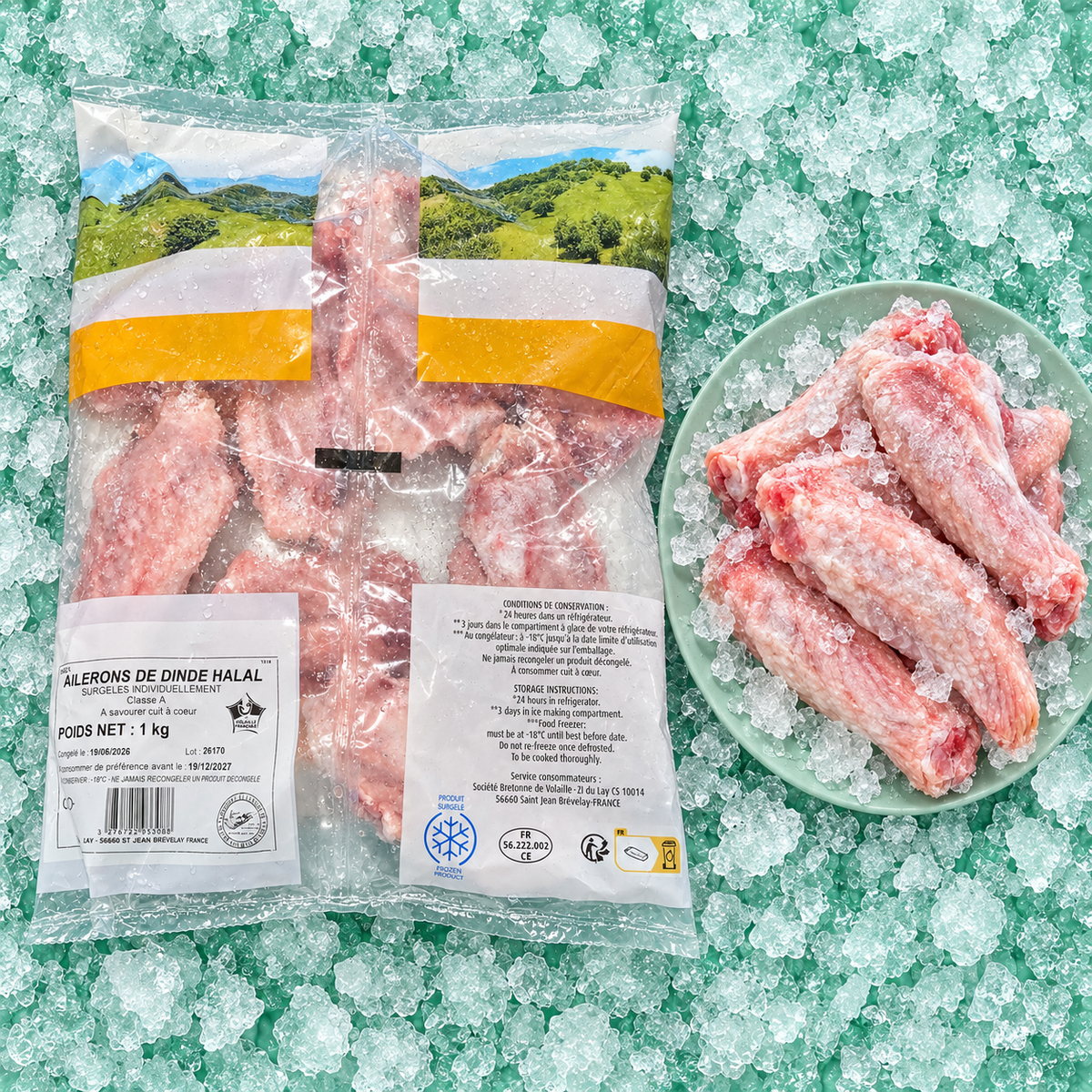 Ronsard Putenflügel Halal 1 kg