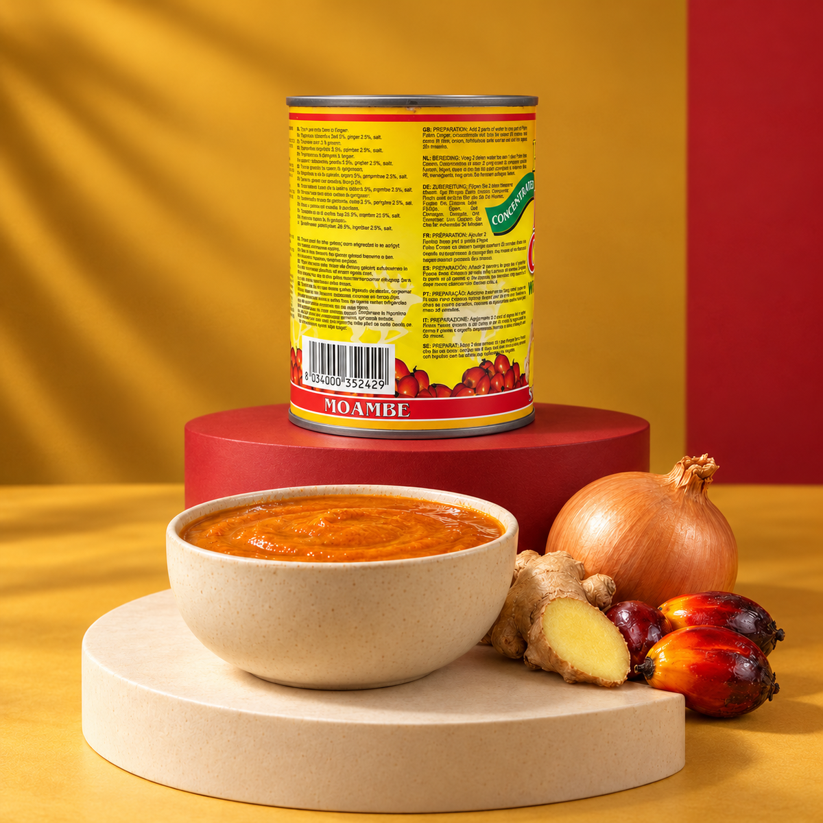 Praise Palm Cream mit Ingwer & Zwiebeln 800 g