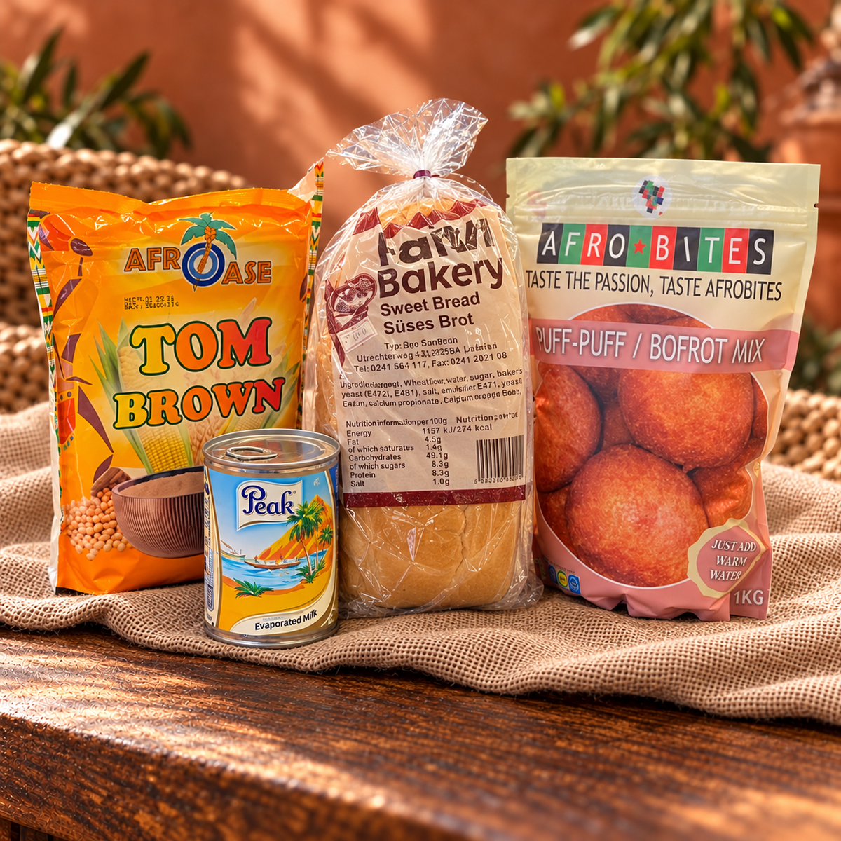 Ghanaisches Frühstück Bundle