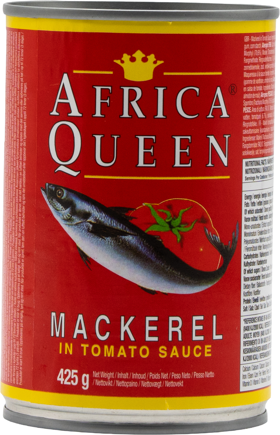 Africa Queen Mackerel in Tomatensauce – 425 g