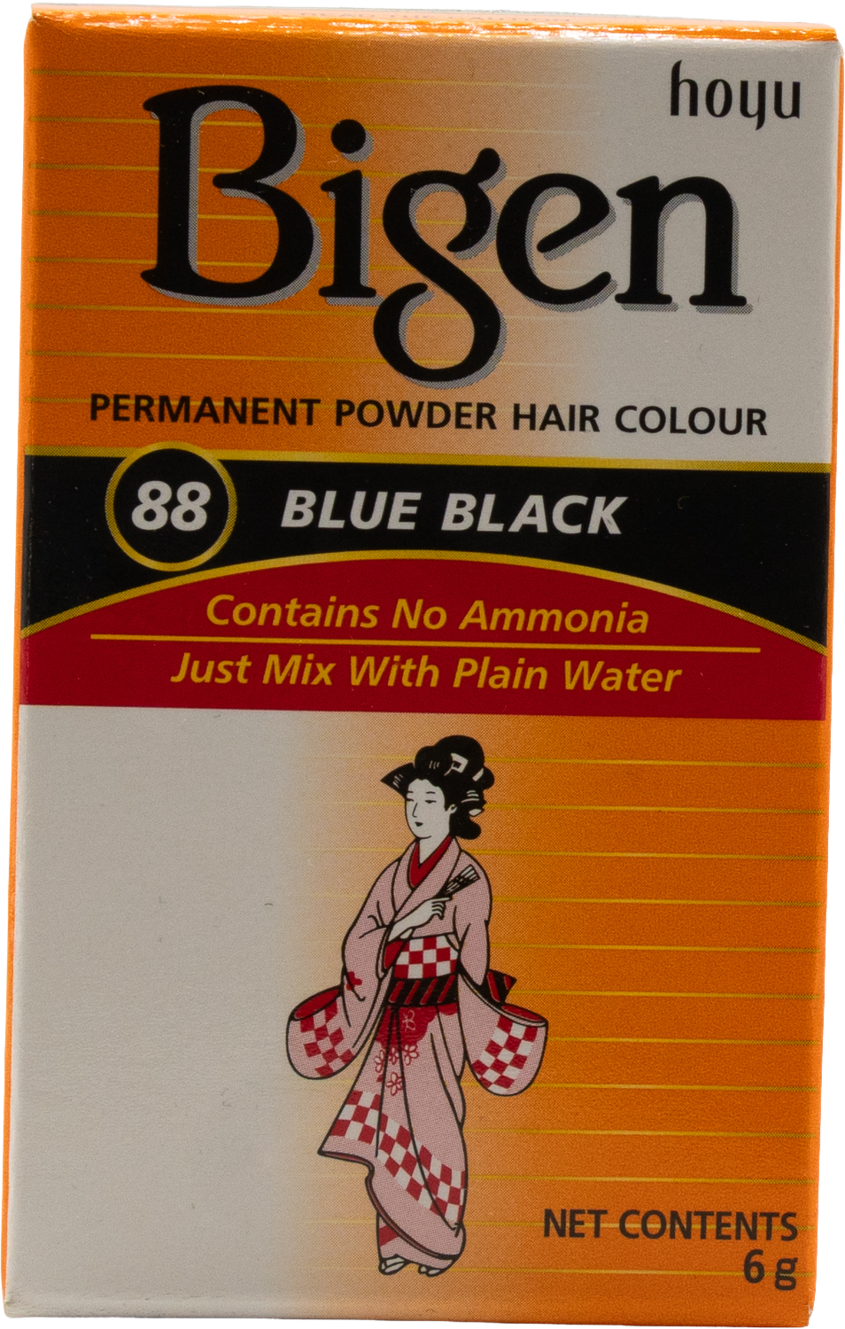 Bigen 88 Blue Black – Permanent Powder Hair Colour(24g)
