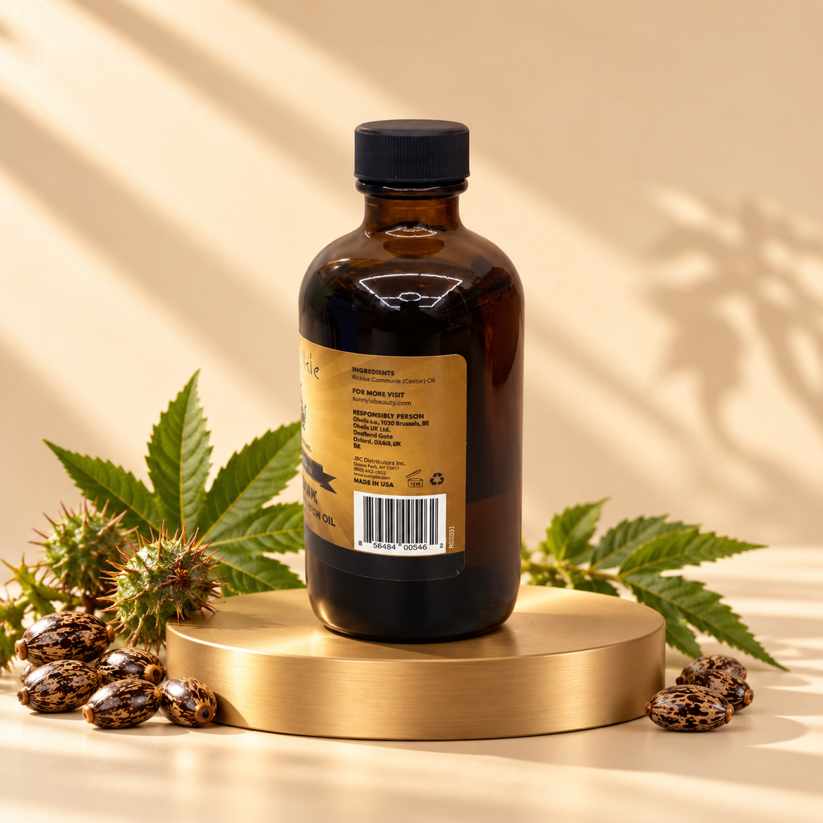 Sunny Isle Extra Dark Jamaican Black Castor Oil – 100% Natural Miracle Cure for Hair, Skin & Growth