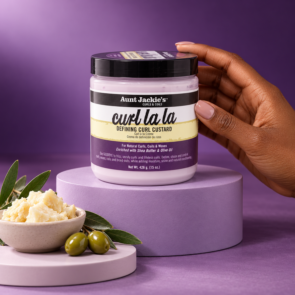 Aunt Jackie's Curl La La – Defining Curl Custard 426 g