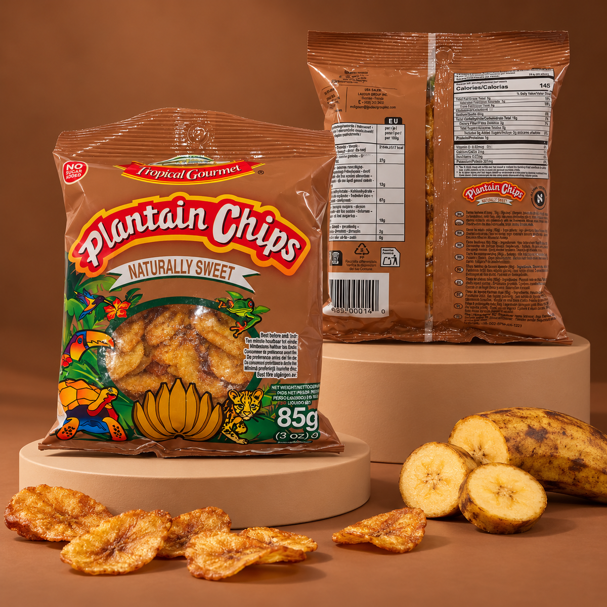 Tropical Gourmet Plantain Chips 85 g