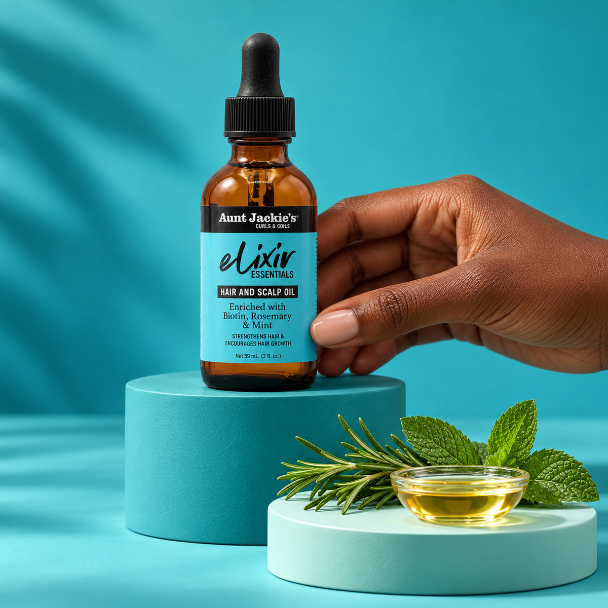 Aunt Jackie's Elixir Essentials – Hair & Scalp Oil 59 ml