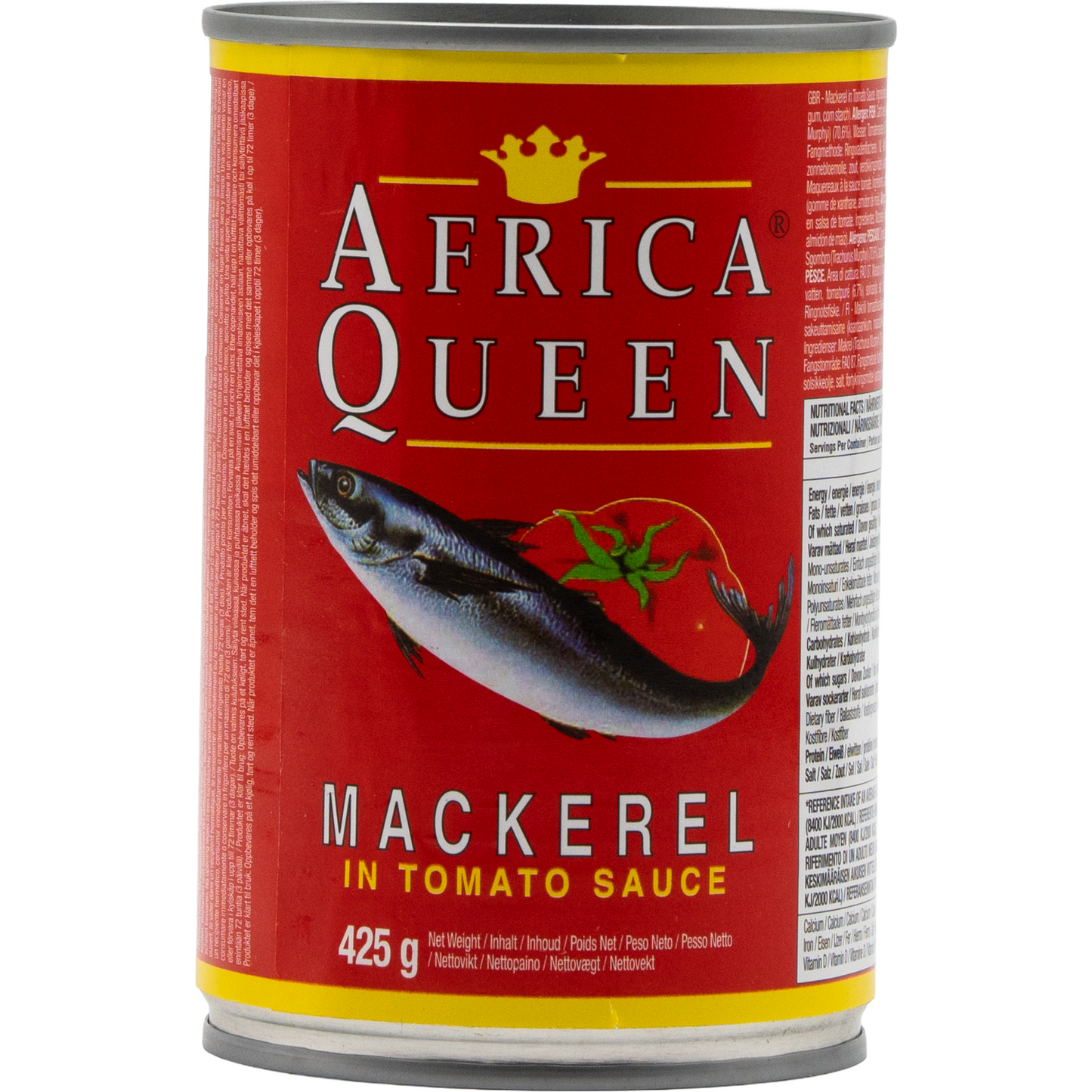 Africa Queen Mackerel in Tomatensauce – 425 g