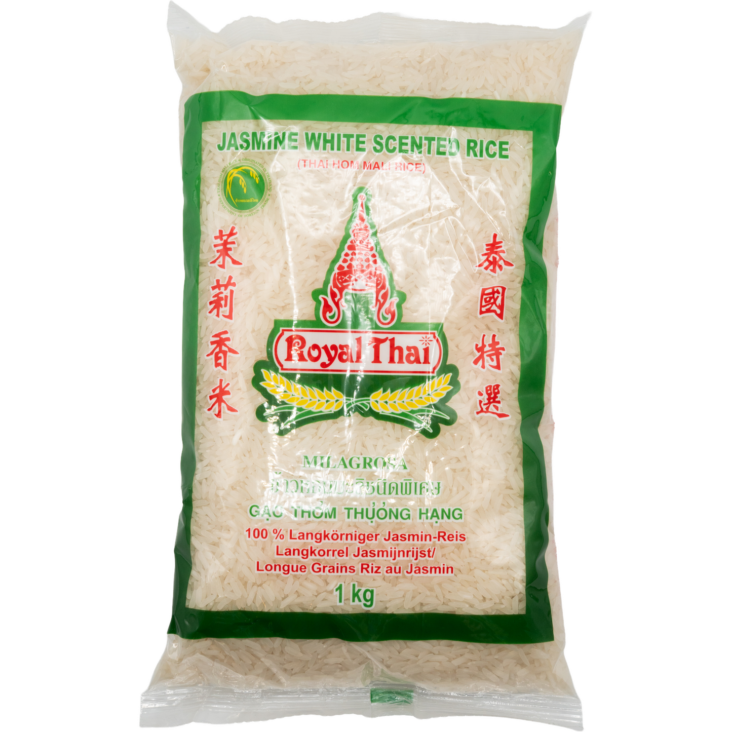 Royal Thai Jasmine White Scented Rice – Jasminreis, duftend & langkörnig