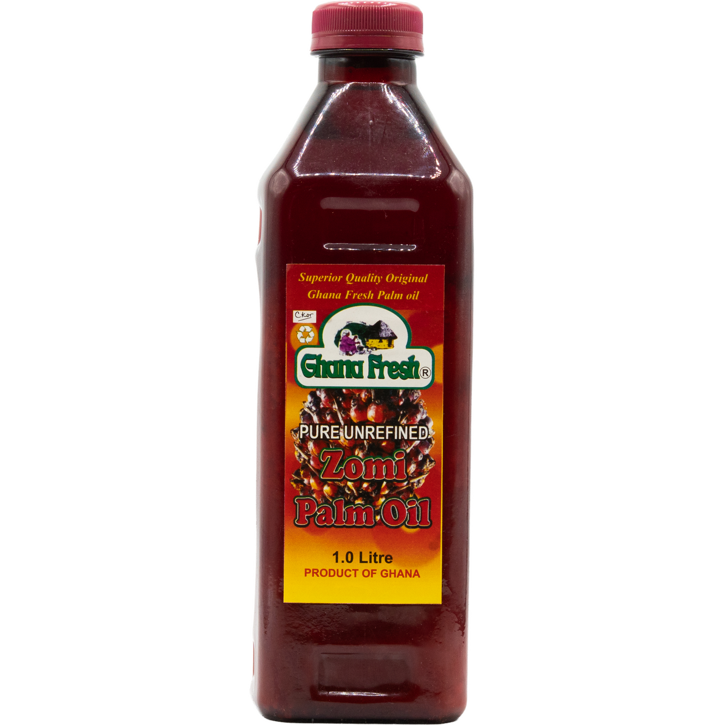 Ghana Fresh Zomi Palmöl – Reines unraffiniertes Palmöl
