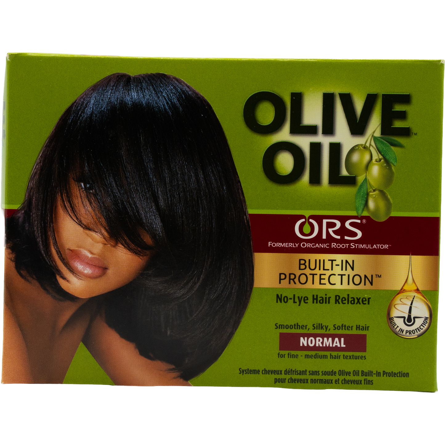 ORS Olive Oil No-Lye Hair Relaxer Normal – Shine & softness for normal hair