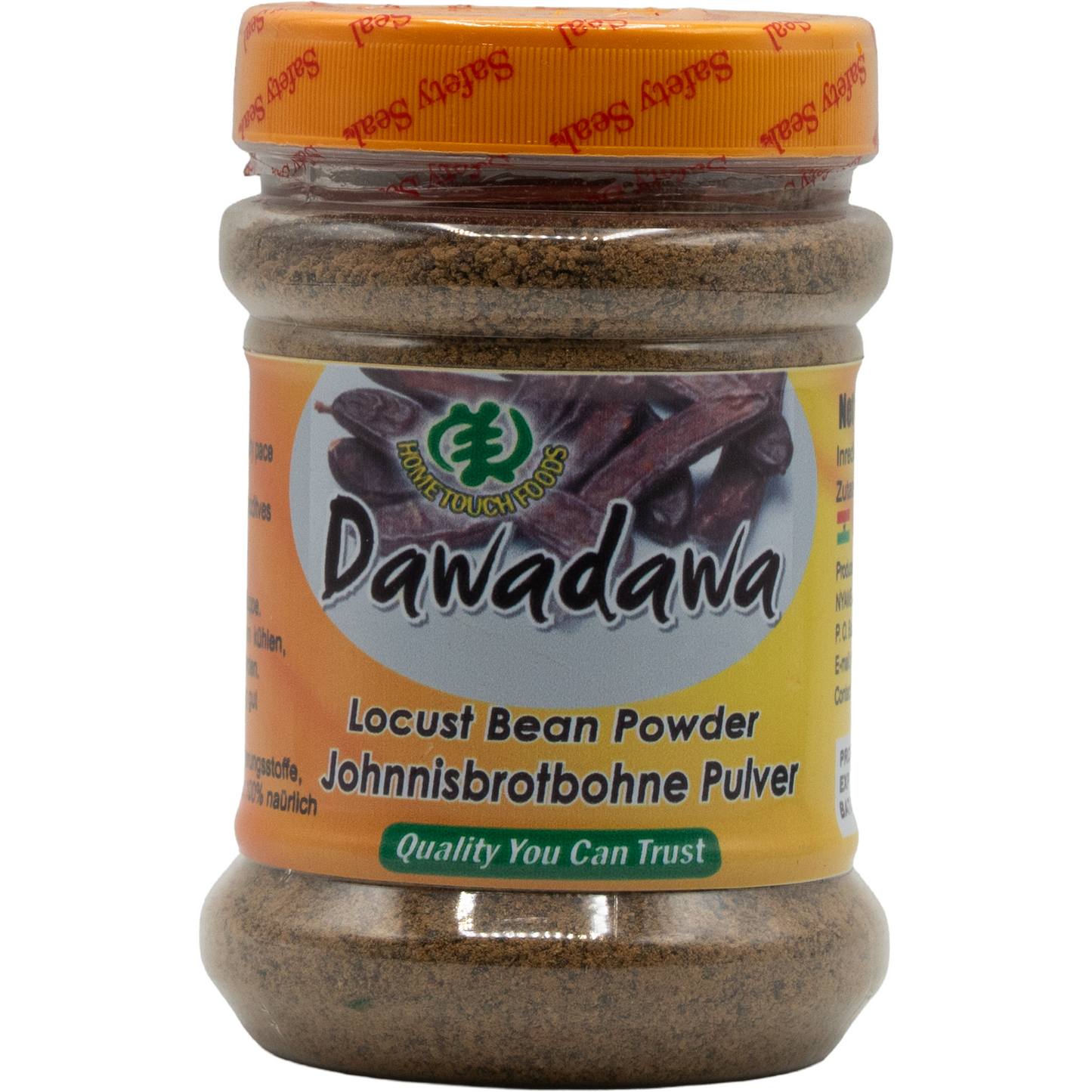 Dawadawa – Fermentiertes Locust Bean Pulver (Johnnisbrotbohne) 300g