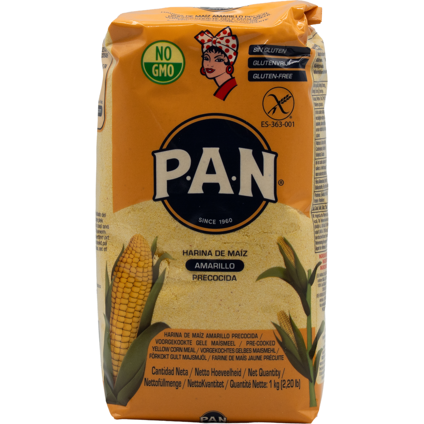 P.A.N. Maismehl – Vorgekochtes Maismehl (1 kg)