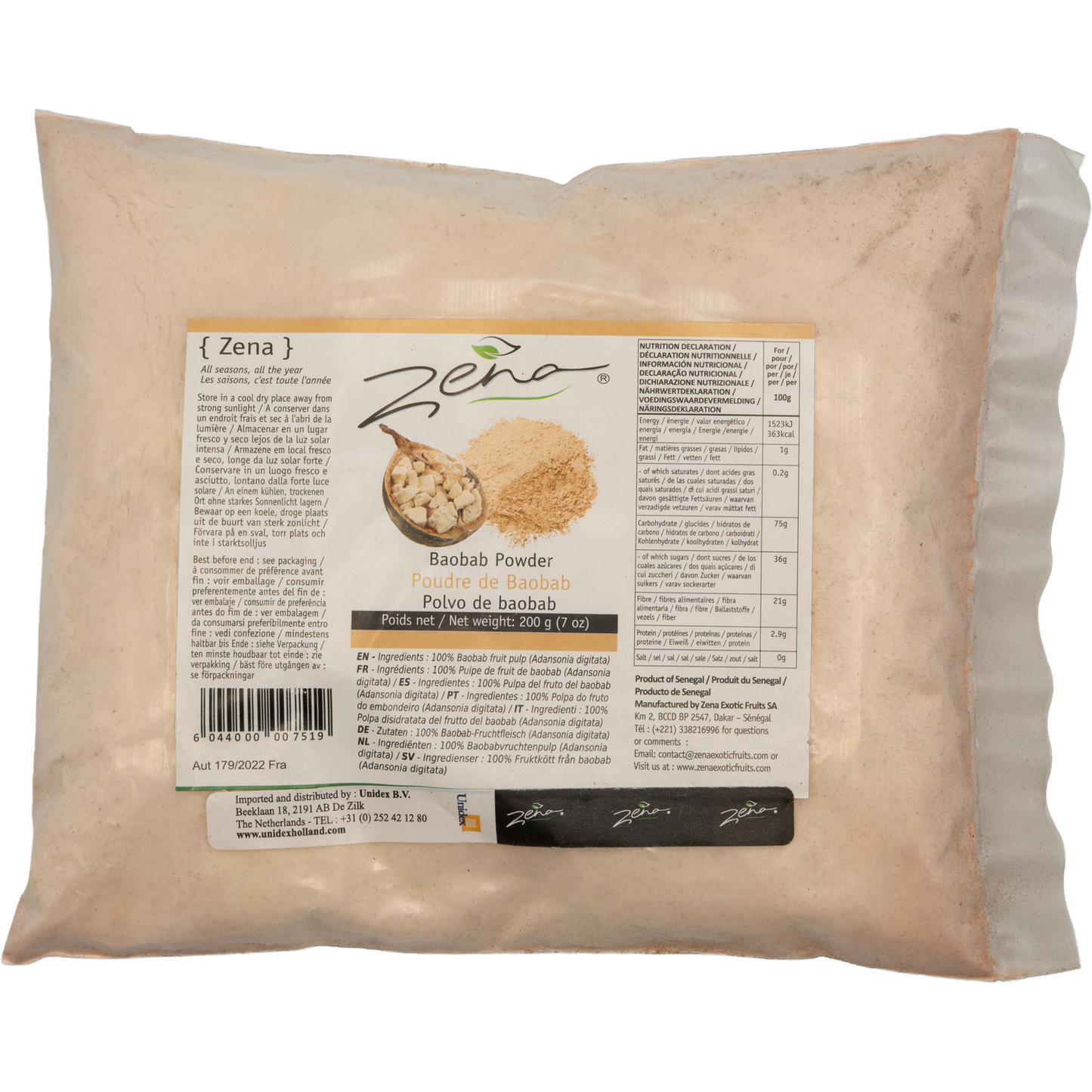 Zena Baobab Powder – Superfood from the nature of Africa