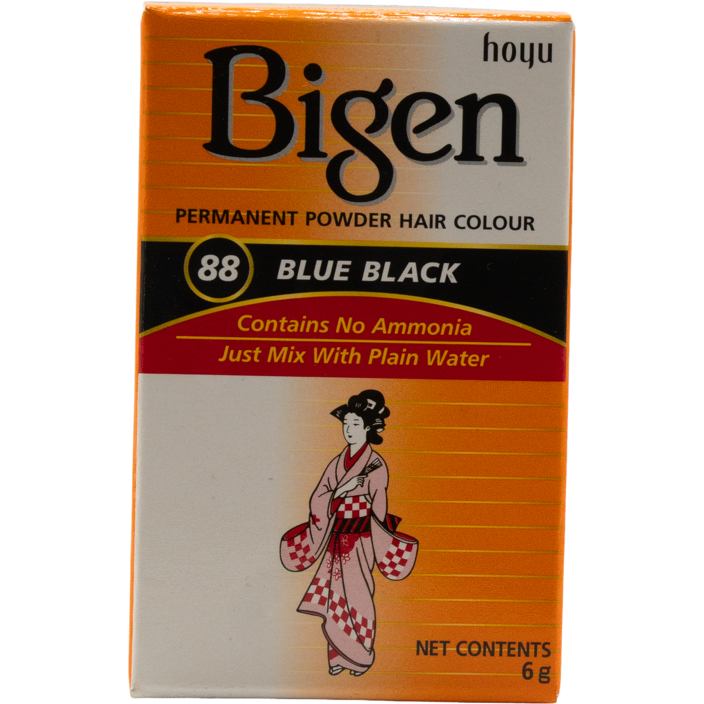 Bigen 88 Blue Black – Permanent Powder Hair Colour(24g)