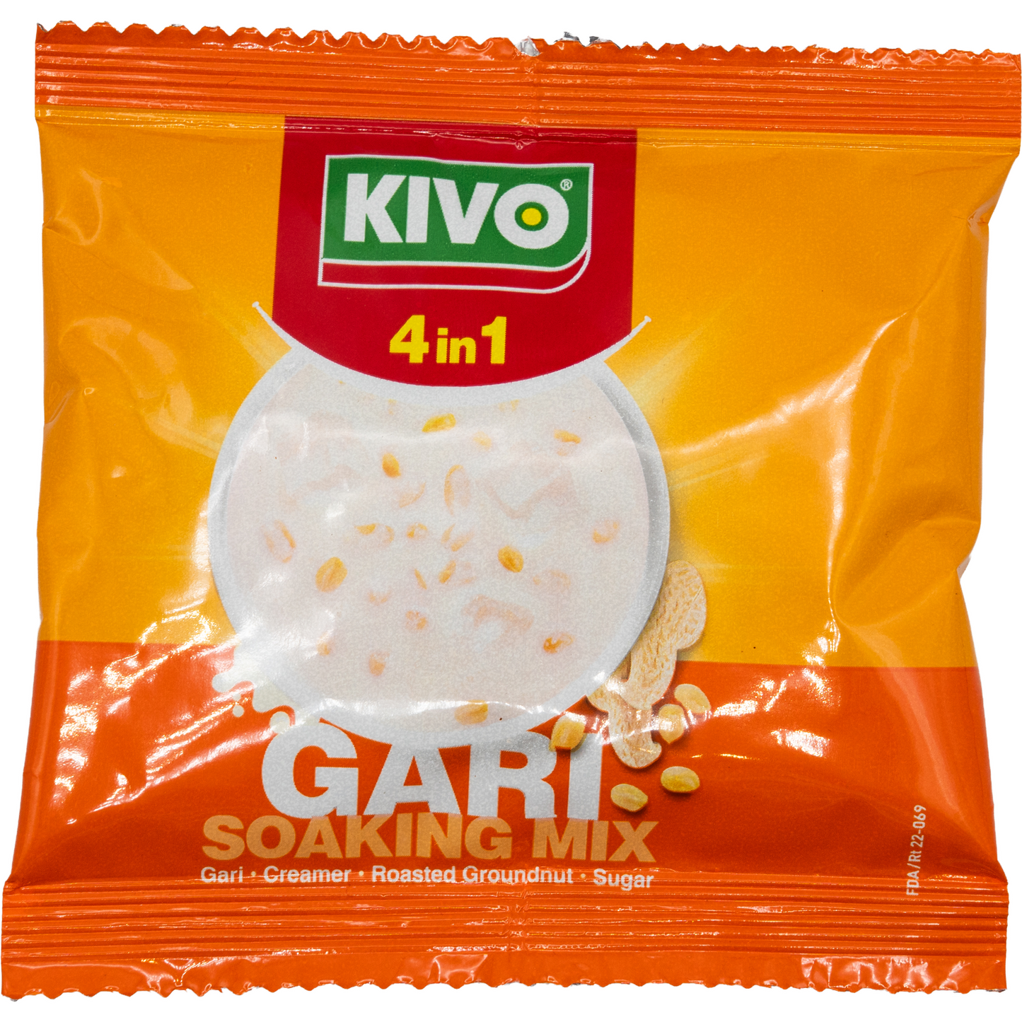 KIVO Gari Soaking Mix – 4 in 1 enjoyment from West Africa (50g)
