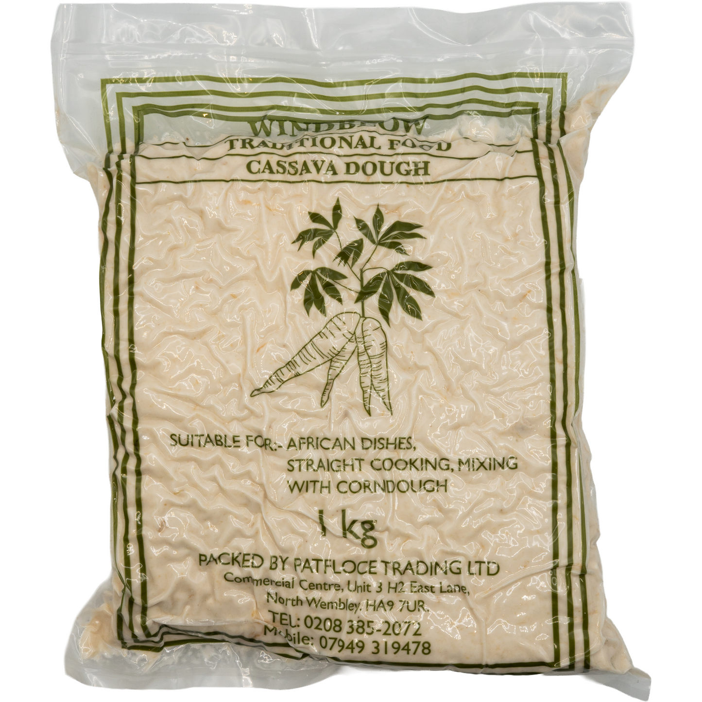 Windblow Cassava Dough – Traditional cassava dough