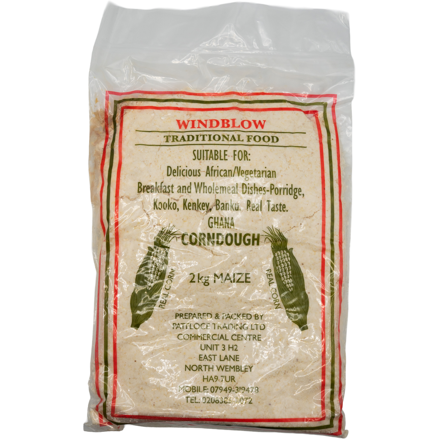 Windblow Ghana Corndough – Traditional Corn Dough