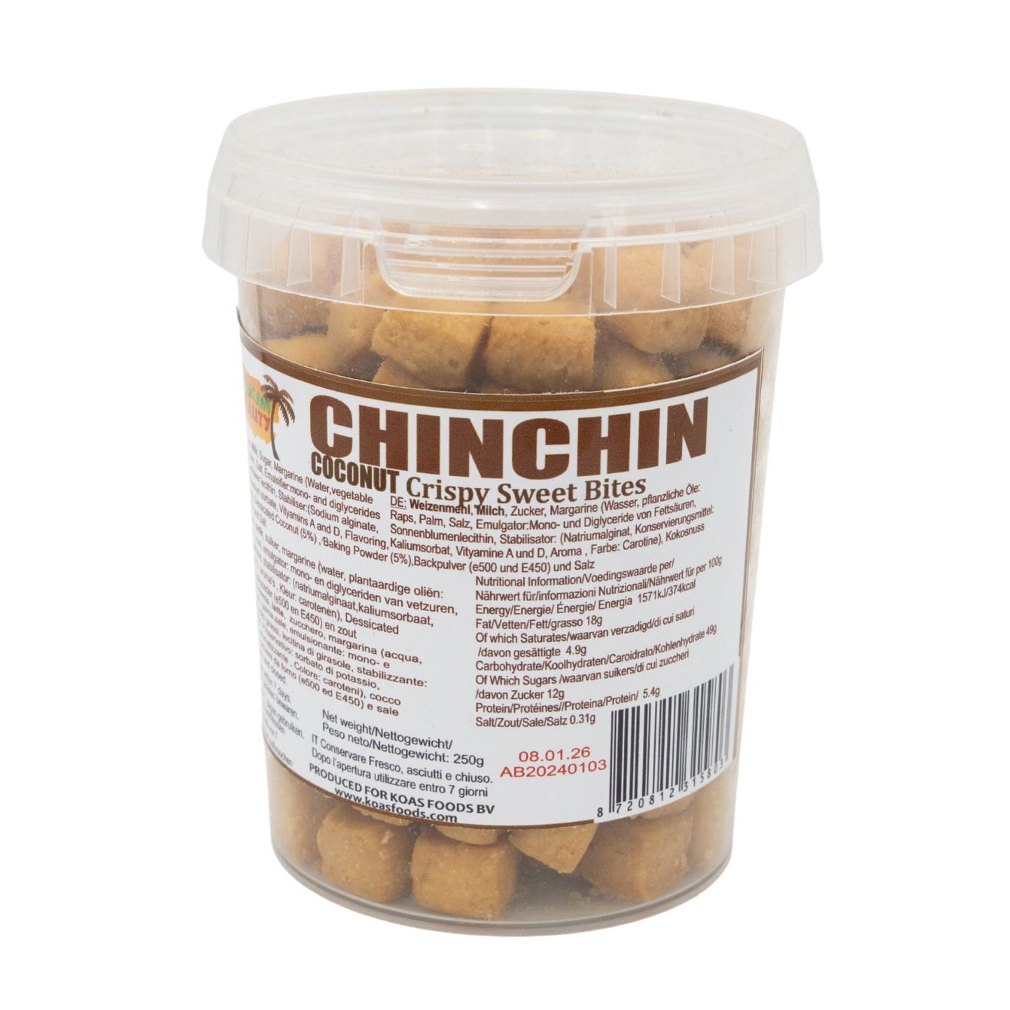 African Beauty Coconut Chinchin – Knuspriger Snack mit Kokosnote