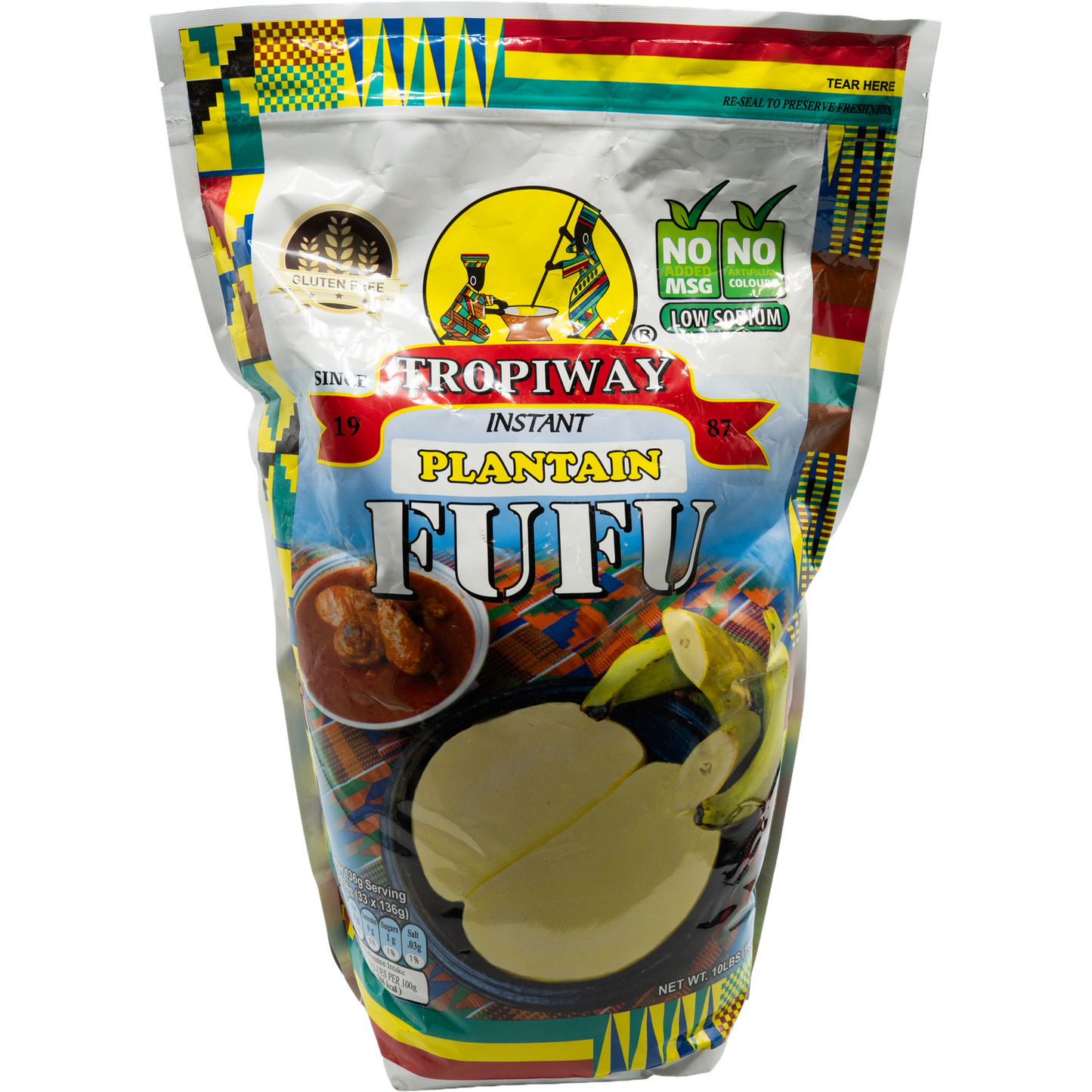 Tropiway Instant Plantain Fufu