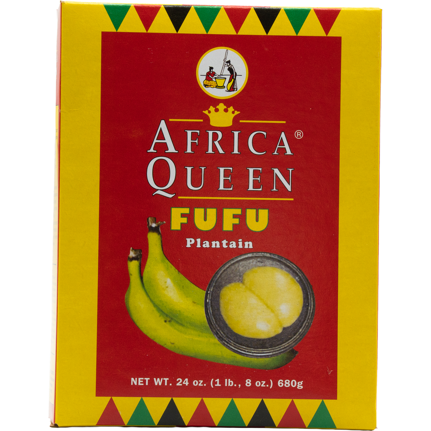 Africa Queen Fufu Plantain – 680 g (Box)