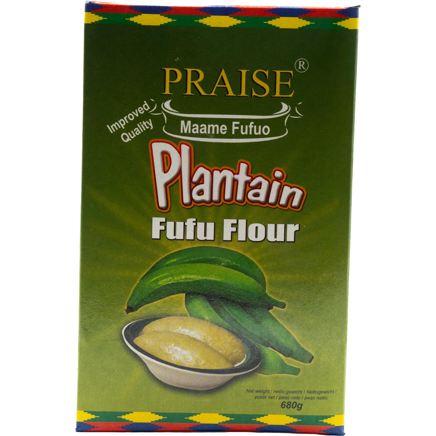 Praise Plantain Fufu Flour – 680 g