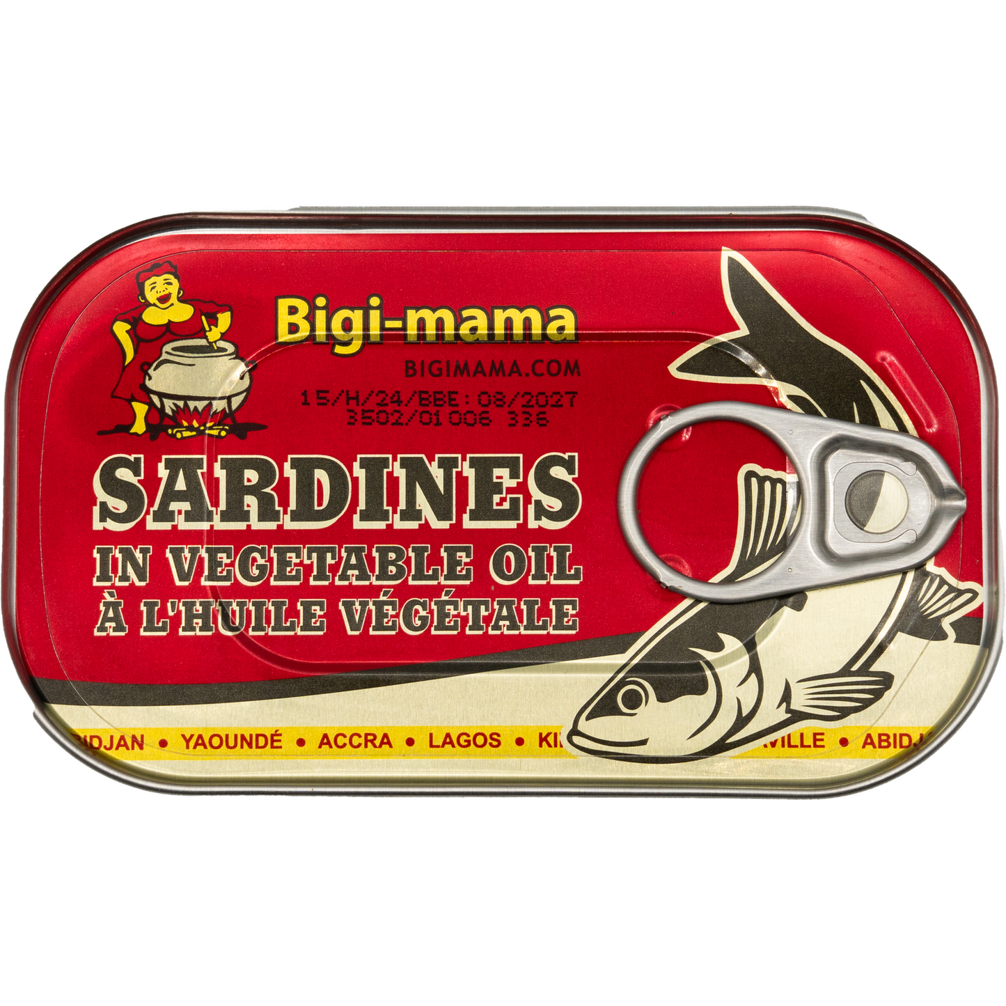 Bigi-mama Sardinen in Pflanzenöl 125g
