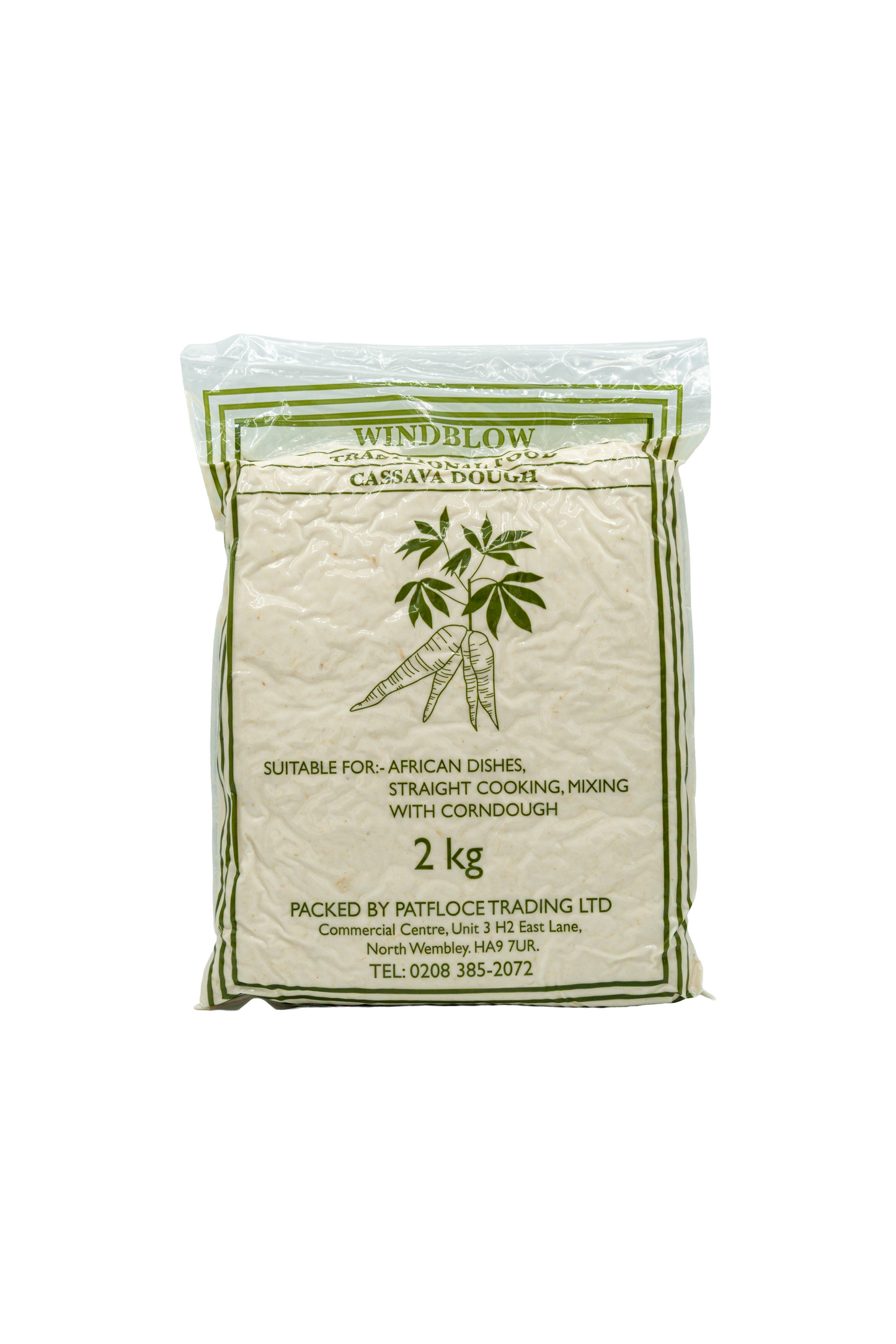 Windblow Cassava Dough – Traditional cassava dough
