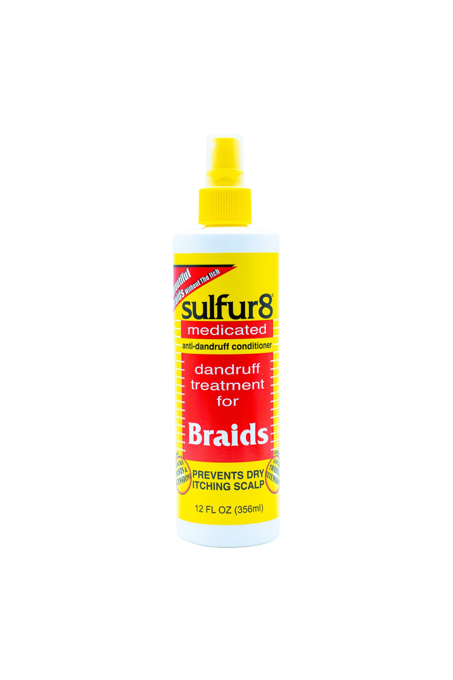 Sulfur8 Medicated Anti-Dandruff Conditioner – Schuppenpflege für Braids (356 ml)