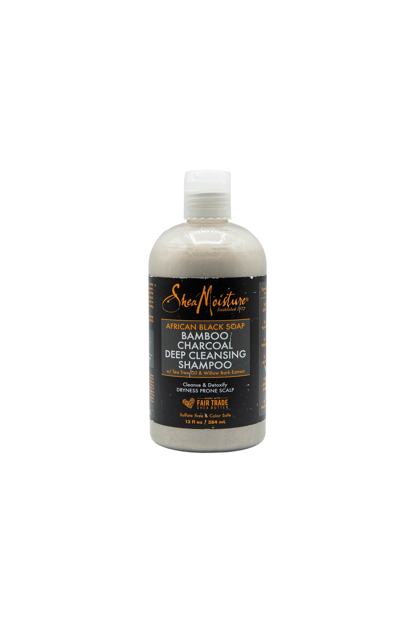 SheaMoisture African Black Soap Bamboo Charcoal Shampoo – Tiefenreinigung & Kopfhautpflege