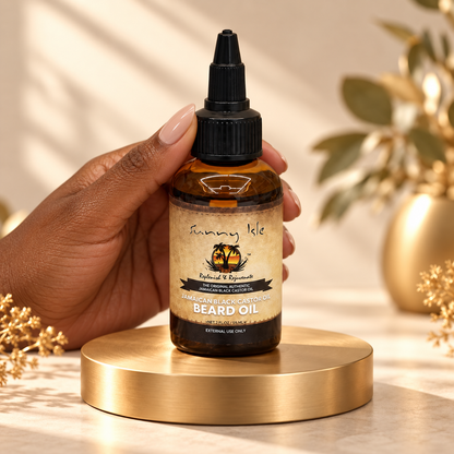Sunny Isle Jamaican Black Castor Oil Beard Oil – 118 ml