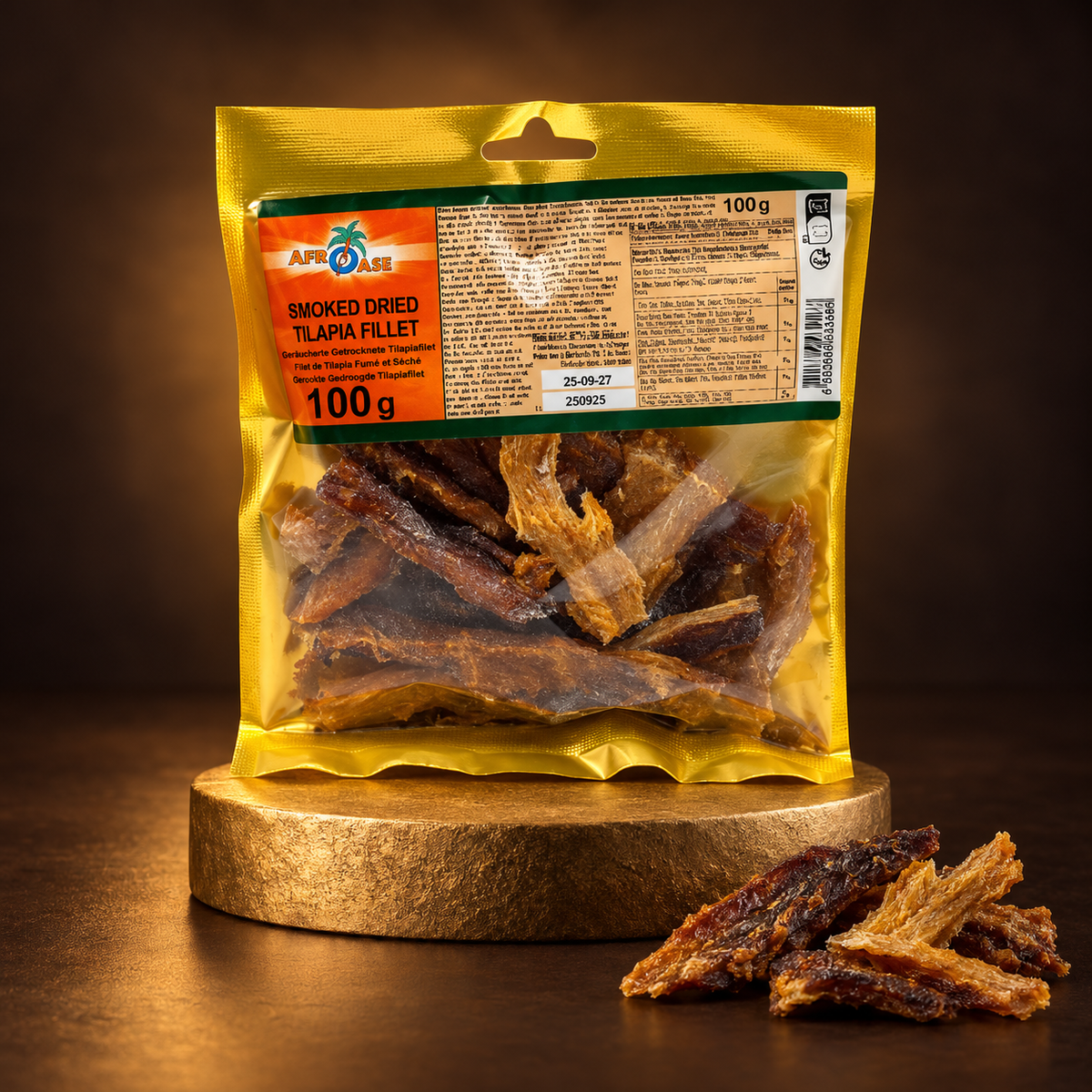 Afroase Smoked Dried Tilapia – 100 g