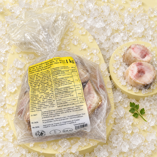 Rinderfüße in Stücken Halal 1 kg