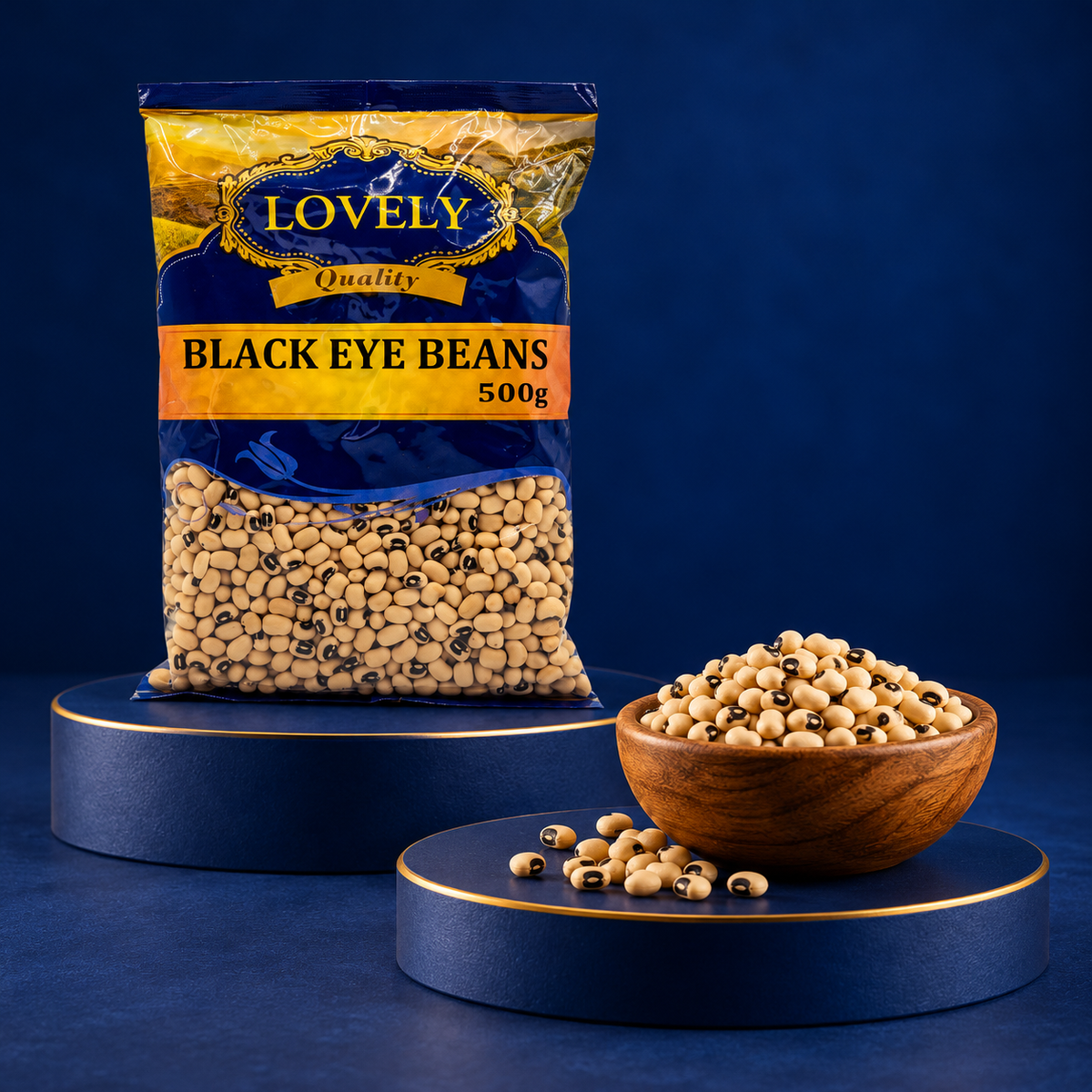 Lovely Black Eye Beans – 500 g