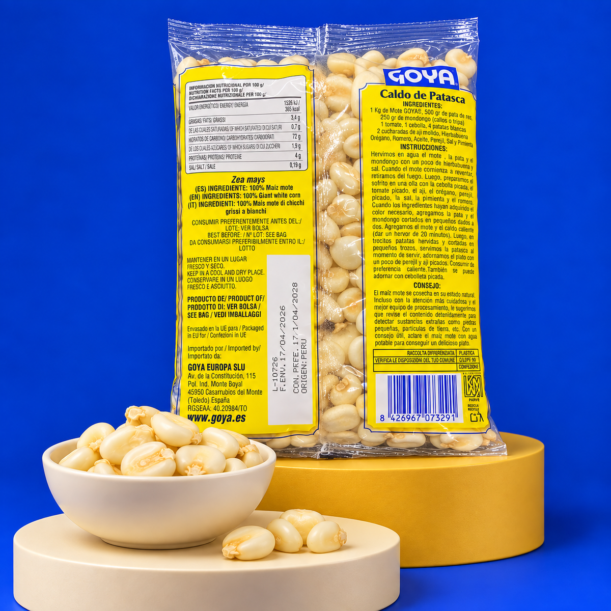 Goya Maíz – Chulpe oder Mote Mais 500 g