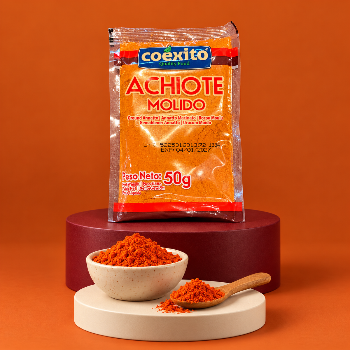 Coexito Achiote Molido – Gemahlener Annatto 50 g