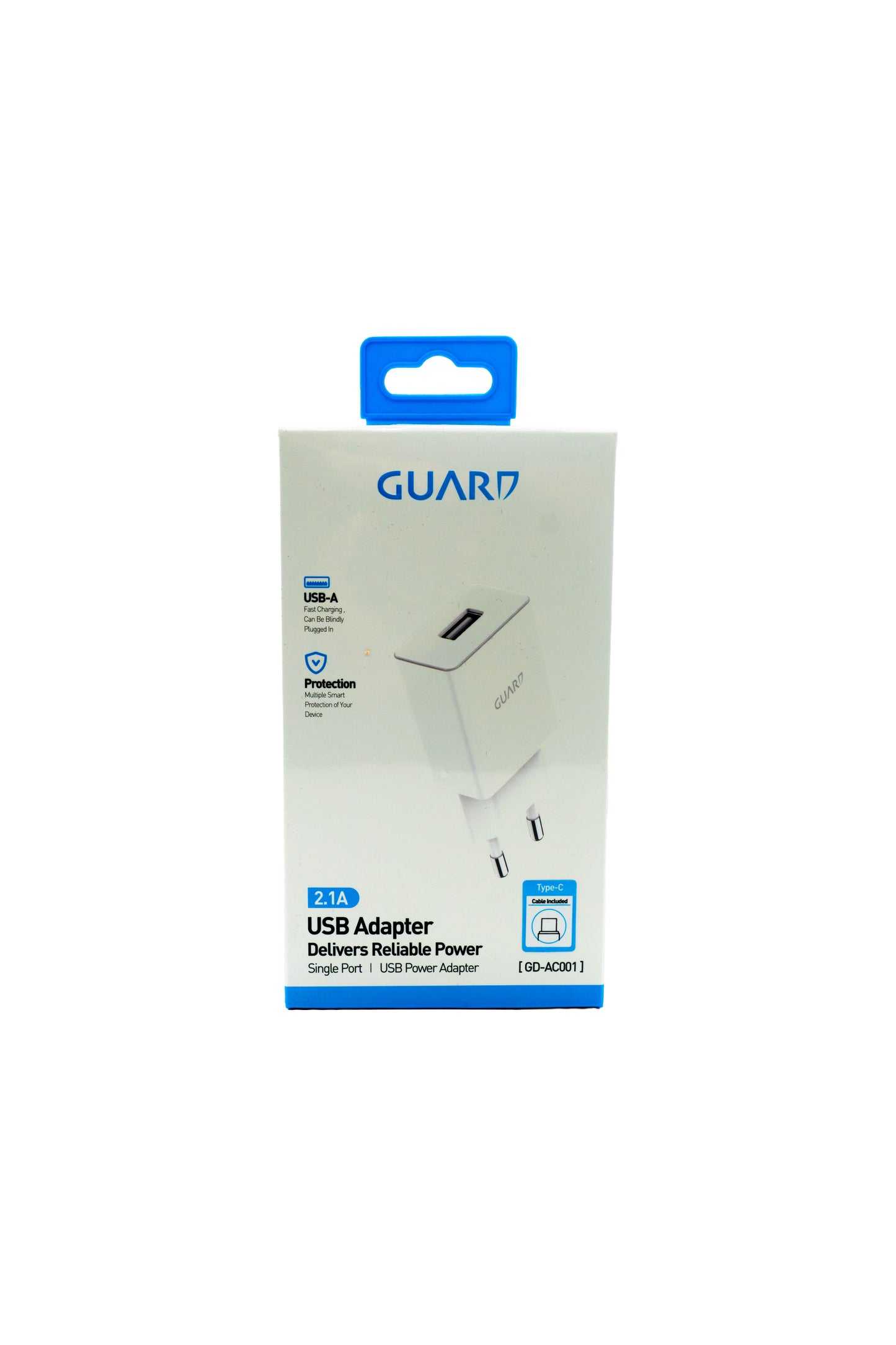 GUARD USB Adapter 2.1A – Leistungsstarkes Ladegerät mit Schutzfunktion