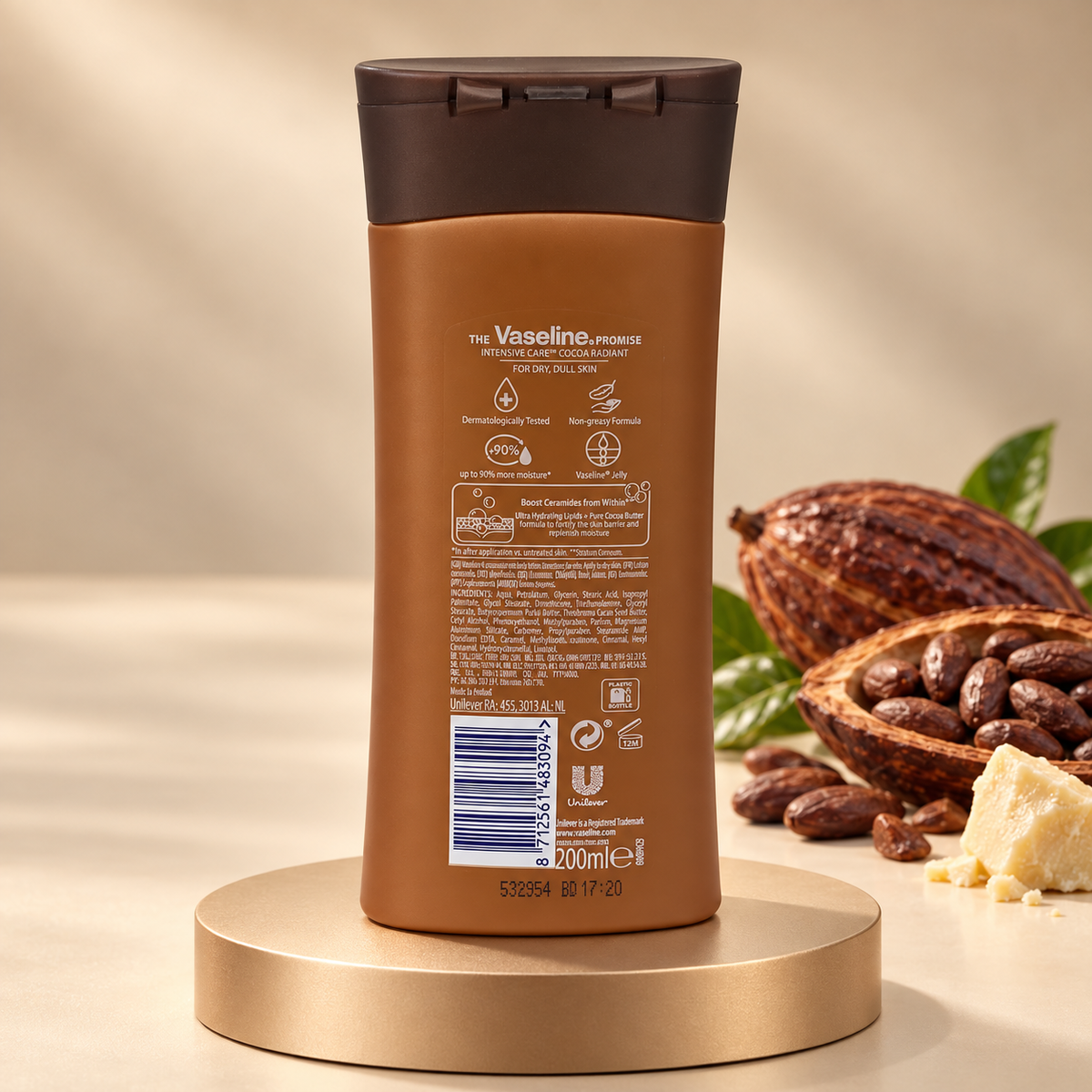 Vaseline Cocoa Radiant Body Lotion 200 ml