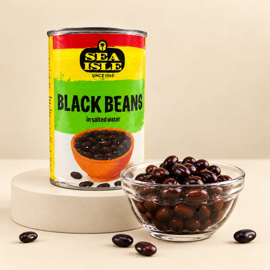 Sea Isle Black Beans in Salzwasser 400 g