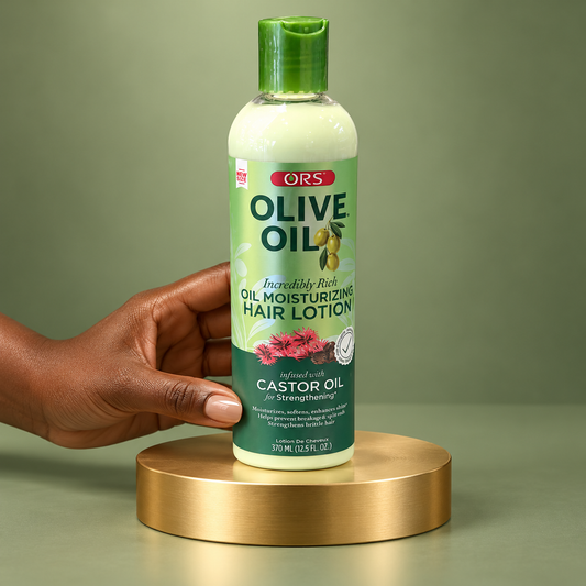 ORS Olive Oil Oil Moisturizing Hair Lotion mit Rizinusöl 370 ml
