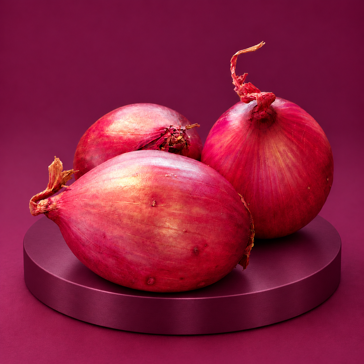 Rote Zwiebeln
