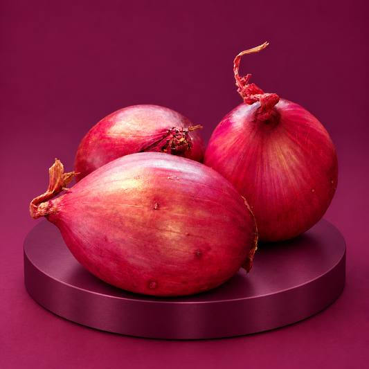 Rote Zwiebeln