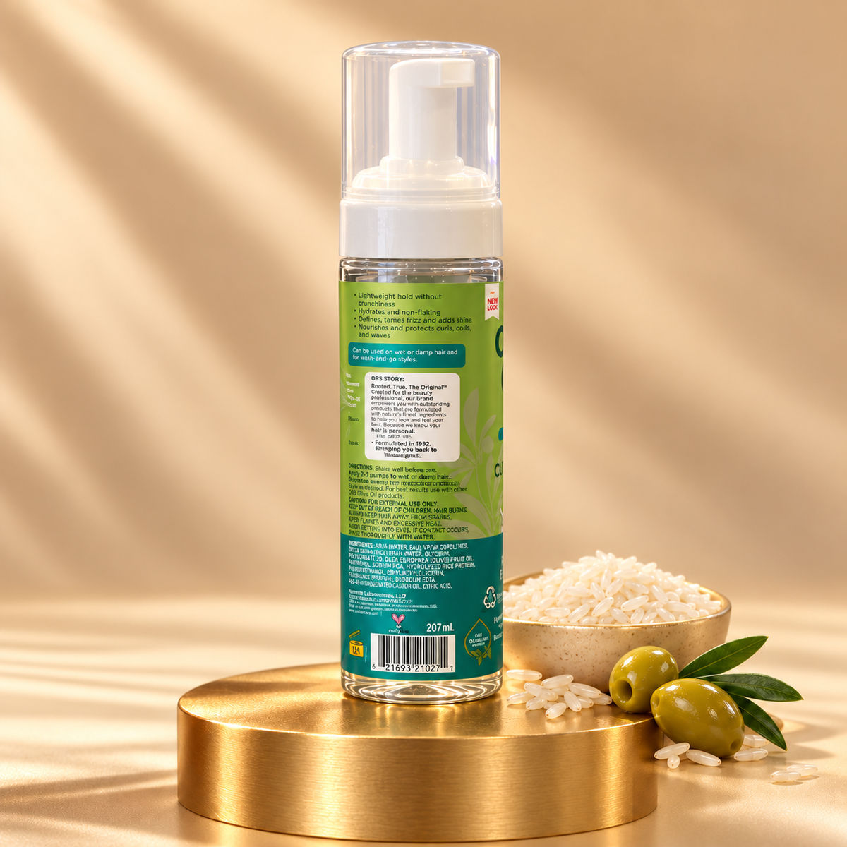 ORS Mousse für Locken, Wellen & Wraps 207 ml