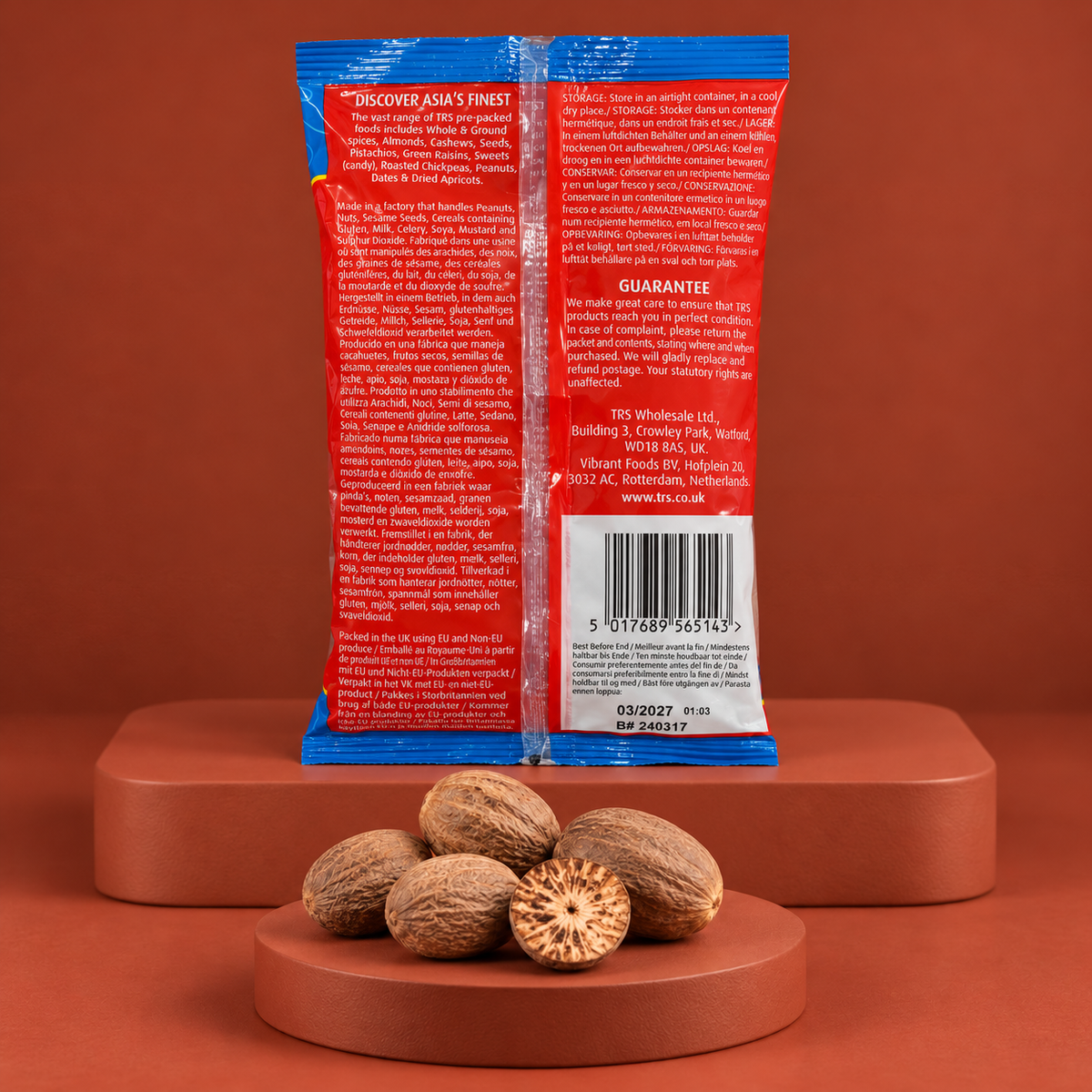 TRS Ganze Muskatnüsse 100 g