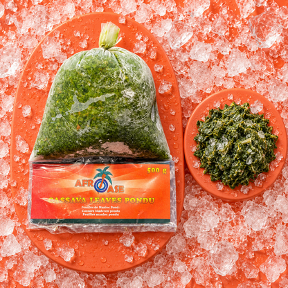 Afroase Cassava Leaves Pondu 500g